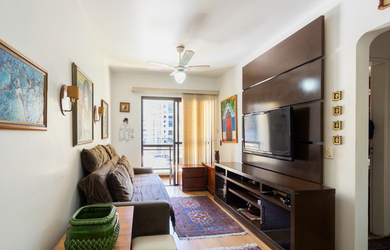 Imagem: O apartamento à venda possui 1 Dormitório, 1 Suíte, 1 Banheiro