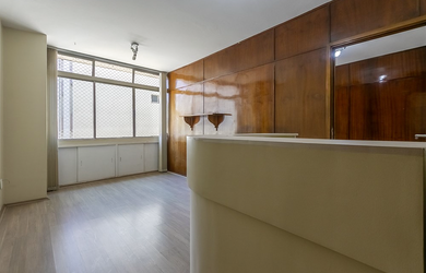 Imagem: A sala comercial possui 1 Banheiro e 52m² de Área Privada