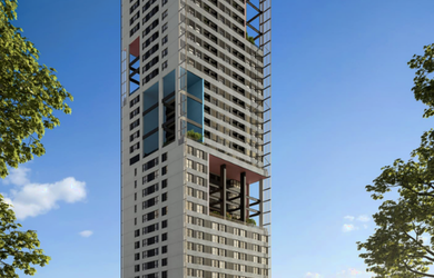 Imagem: A sala comercial possui 2 Banheiros, 1 Vaga na garagem, 76m²