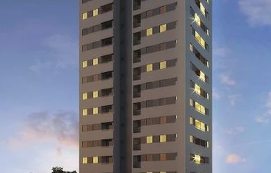 Imagem: O apartamento possui 2 Dormitórios, 1 Suíte, 2 Banheiros