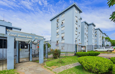 Imagem: O apartamento possui 1 Dormitório, 1 Banheiro, 38m² de Área