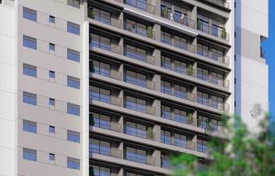 Imagem 2: Apartamento à venda em São Paulo, Campo Belo, com 1 quarto, 28,57m²