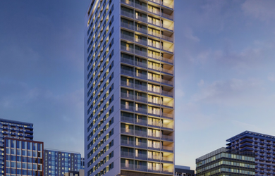 Imagem: O apartamento na cobertura possui 2 Dormitórios, 1 Suíte