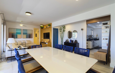 Imagem: O apartamento possui 3 Dormitórios, 3 Suítes, 4 Banheiros