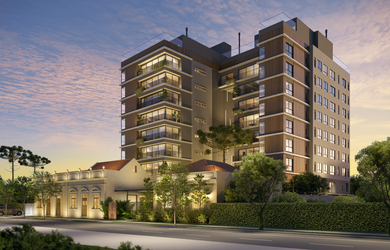 Imagem: O apartamento possui 2 Dormitórios, 2 Suítes, 3 Banheiros