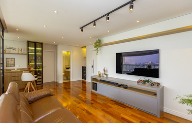 Imagem: O apartamento à venda possui 3 Dormitórios, 3 Suítes, 4 Banheiros