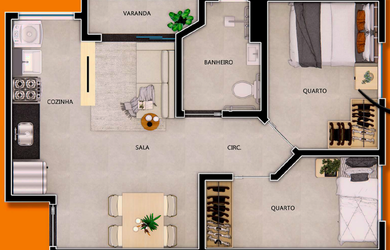 Imagem 9: APARTAMENTO RESIDENCIAL em Rio de Janeiro - RJ, Rocha