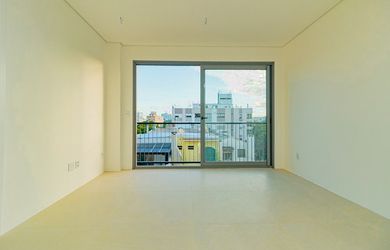 Imagem: O apartamento possui 1 Dormitório, 1 Suíte, 1 Banheiro, 37m²