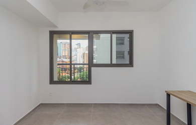 Imagem: O apartamento possui 1 Dormitório, 1 Banheiro, 21m² de Área