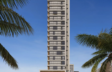 Imagem: O apartamento possui 4 Dormitórios, 4 Suítes, 5 Banheiros