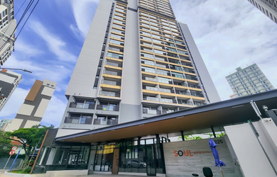 Imagem: O apartamento à venda possui 1 Dormitório, 1 Banheiro, 1 Vaga