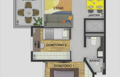 Imagem 7: APARTAMENTO RESIDENCIAL em Santo André - SP, Vila Curuçá