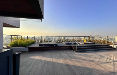 Imagem: O apartamento possui 1 Dormitório, 1 Banheiro e 34m² de Área