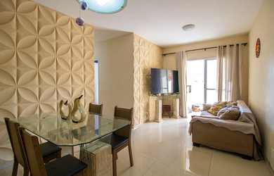 Imagem: O apartamento possui 3 Dormitórios, 1 Suíte, 2 Banheiros