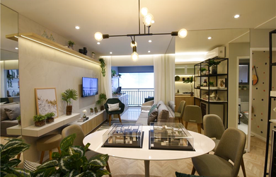 Imagem: O apartamento possui 2 Dormitórios, 1 Suíte, 2 Banheiros