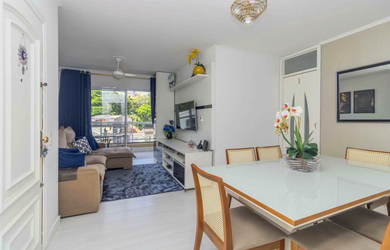 Imagem: O apartamento possui 3 Dormitórios, 1 Suíte, 3 Banheiros