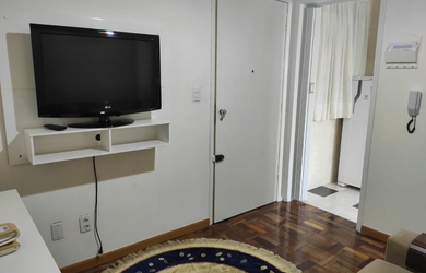 Imagem: O apartamento possui 1 Dormitório, 1 Banheiro, 31m² de Área