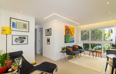 Imagem: O apartamento possui 2 Dormitórios, 1 Suíte, 4 Banheiros