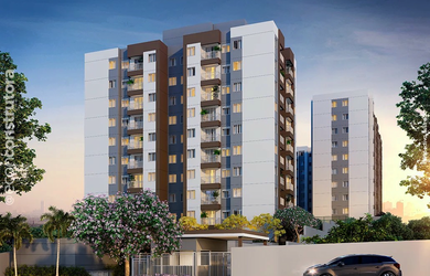 Imagem: O apartamento possui 2 Dormitórios, 1 Banheiro, 38m² de Área