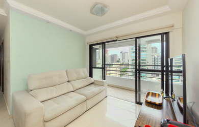 Imagem: O apartamento à venda possui 2 Dormitórios, 1 Suíte, 2 Banheiros