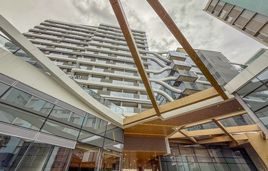 Imagem: O apartamento possui 1 Dormitório, 1 Suíte, 1 Banheiro e 30m²