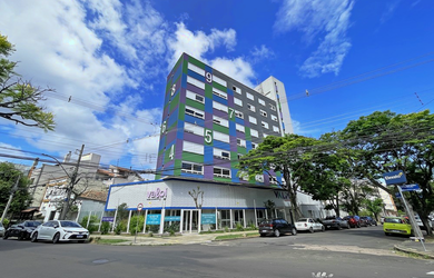 Imagem: O apartamento possui 1 Dormitório, 1 Suíte, 1 Banheiro, 19m²