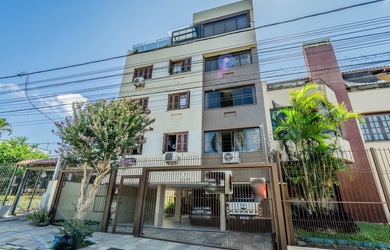 Imagem: O apartamento na cobertura possui 3 Dormitórios, 1 Suíte