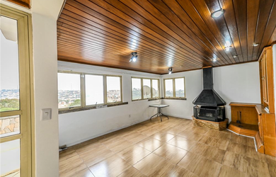 Imagem: O apartamento na cobertura possui 3 Dormitórios, 3 Suítes