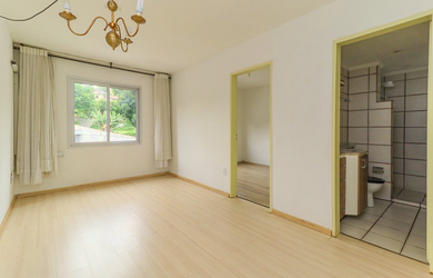 Imagem: O apartamento possui 1 Dormitório, 1 Banheiro, 42m² de Área