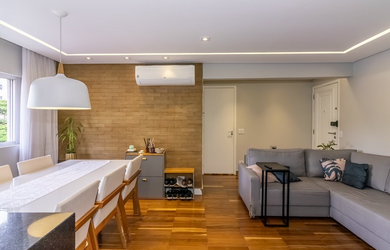 Imagem: O apartamento possui 3 Dormitórios, 1 Suíte, 2 Banheiros