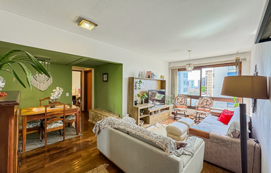 Imagem: O apartamento possui 2 Dormitórios, 2 Banheiros, 1 Vaga na