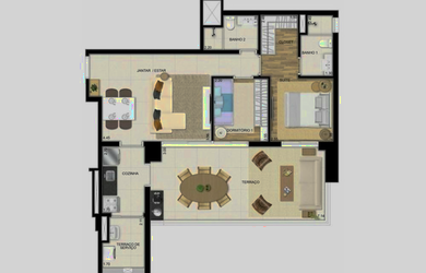 Imagem 3: APARTAMENTO RESIDENCIAL em São Paulo - SP, Pinheiros