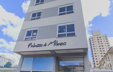 Imagem: O apartamento possui 1 Dormitório, 1 Suíte, 1 Banheiro, 1