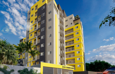 Imagem: O apartamento possui 1 Dormitório, 1 Suíte, 1 Banheiro, 26m²