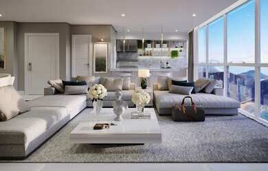 Imagem: O apartamento possui 4 Dormitórios, 4 Suítes, 5 Banheiros