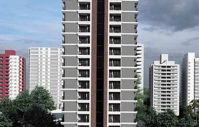 Imagem: O apartamento possui 2 Dormitórios, 1 Suíte, 2 Banheiros