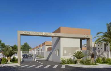 Imagem: A casa em condomínio possui 2 Dormitórios, 2 Banheiros, 1