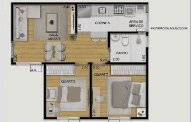 Imagem 14: APARTAMENTO RESIDENCIAL em Rio de Janeiro - RJ, Campo Grande