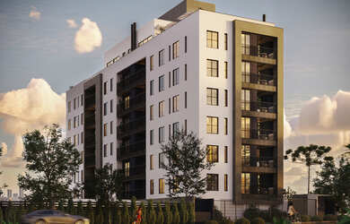 Imagem: O apartamento possui 2 Dormitórios, 1 Suíte, 2 Banheiros