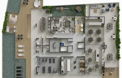 Imagem 12: Marina Bay - Marina Bay. Piscina, Churrasqueira, 3 Vagas na garageme3...