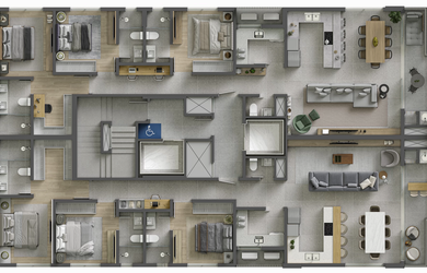 Imagem 13: Marina Bay - Marina Bay. Piscina, Churrasqueira, 3 Vagas na garageme3...