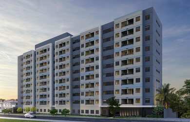 Imagem: O apartamento possui 2 Dormitórios, 1 Banheiro e 33m² de Área