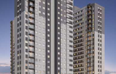 Imagem: O apartamento possui 2 Dormitórios, 1 Banheiro e 33m² de Área