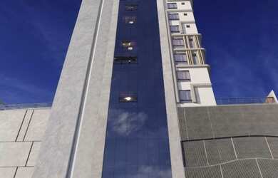 Imagem: O apartamento possui 1 Dormitório, 1 Banheiro, 1 Vaga na garagem