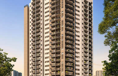 Imagem: O apartamento à venda possui 2 Dormitórios, 1 Banheiro e 40m²