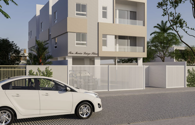 Imagem: O apartamento possui 2 Dormitórios, 1 Suíte, 2 Banheiros