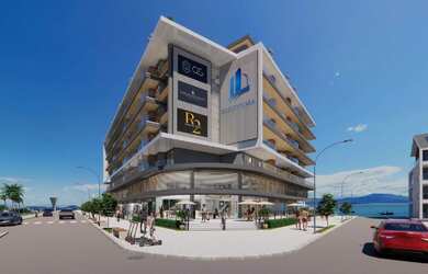 Imagem: O studio possui 2 Dormitórios, 2 Suítes, 3 Banheiros e está