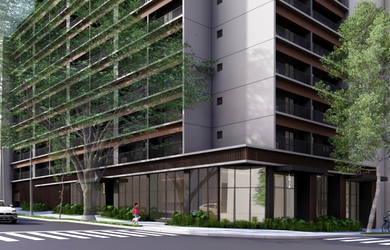 Imagem: O apartamento possui 1 Dormitório, 1 Suíte, 1 Banheiro, 29m²