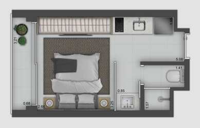 Imagem 7: APARTAMENTO RESIDENCIAL em São Paulo - SP, Vila Nova Conceição