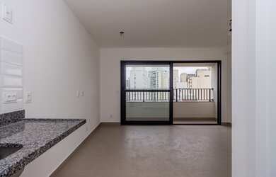 Imagem: O apartamento possui 1 Dormitório, 1 Banheiro, 27m² de Área